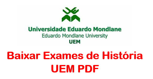 Baixar Todos Exames de História UEM PDF