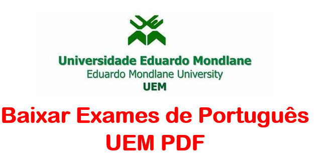 Baixar Todos Exames de Português UEM PDF