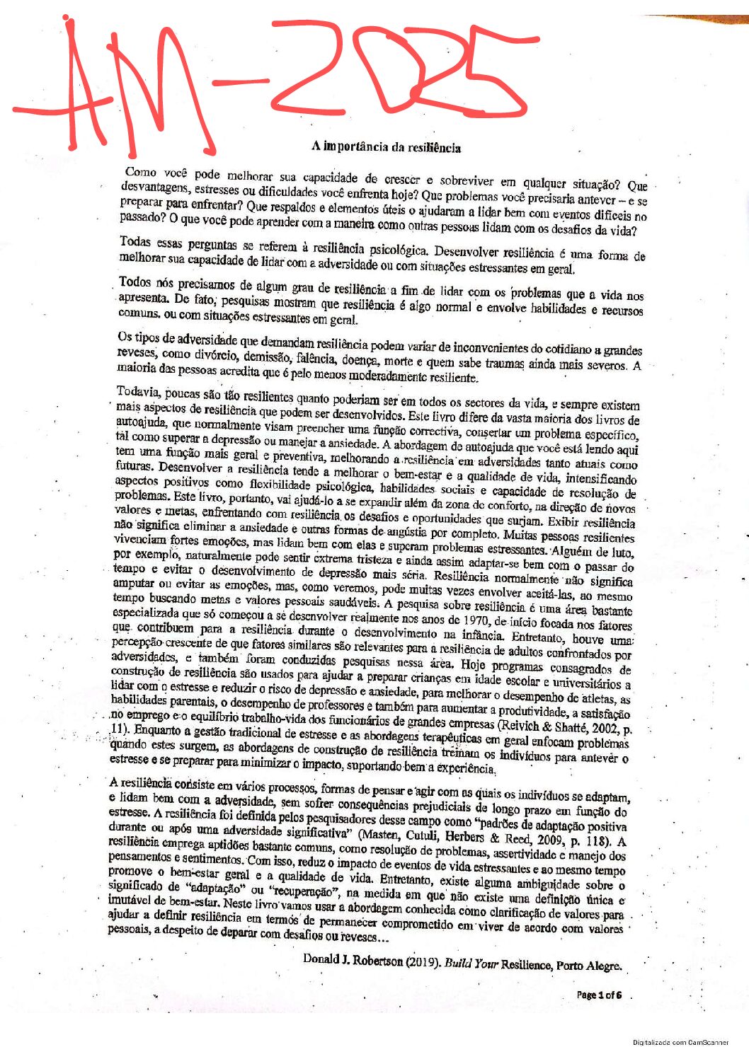 Português – 2025 da Academia Militar (Enunciado e Resolução do Exame de Admissão em PDF)