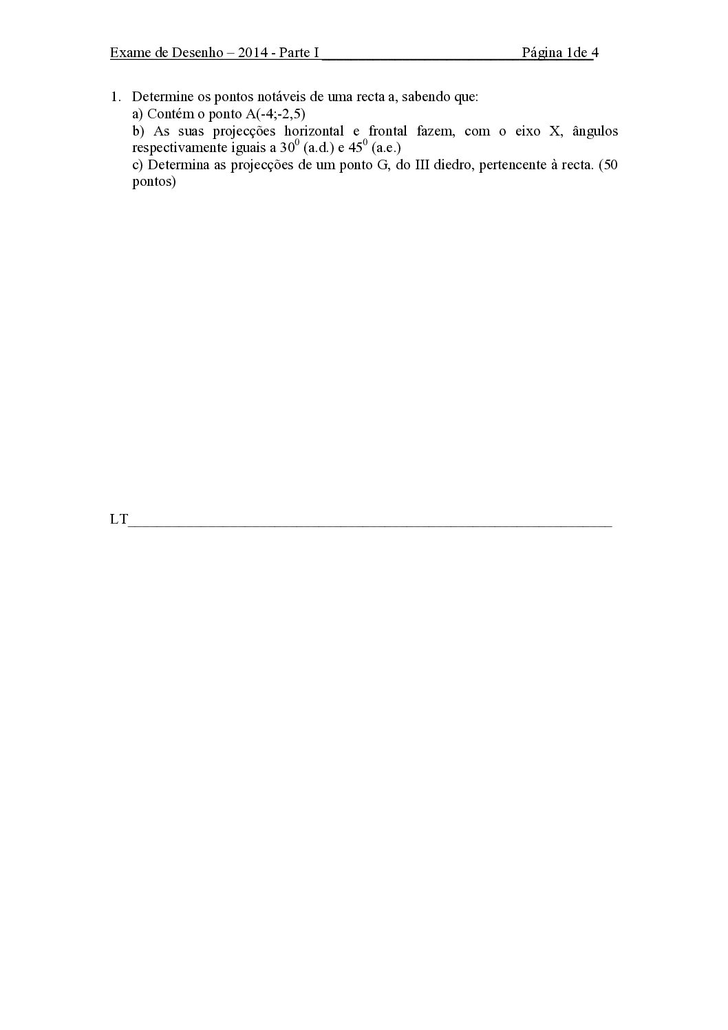 Desenho – 2014 da UEM (Enunciado e Resolução do Exame de Admissão em PDF)